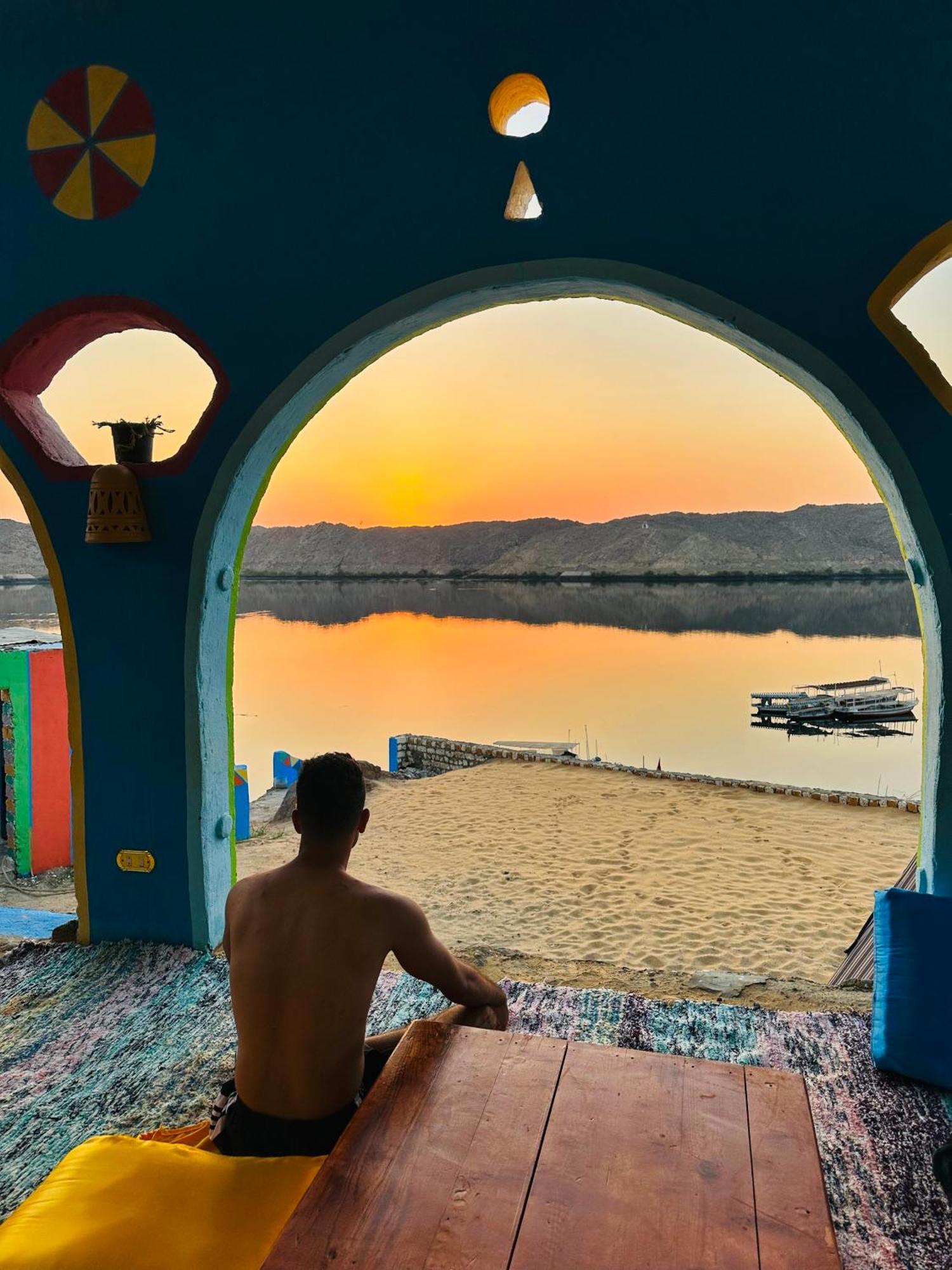 Heissa Hostel Aswan Ngoại thất bức ảnh